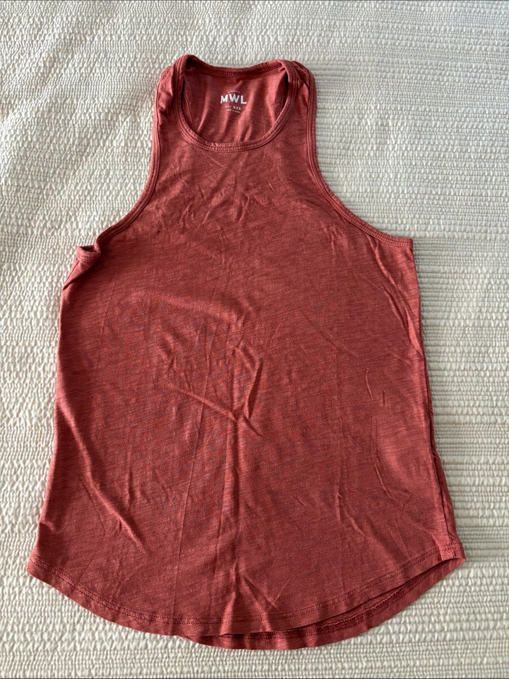 Madewell Women's Burnt Orange Racerback Tank